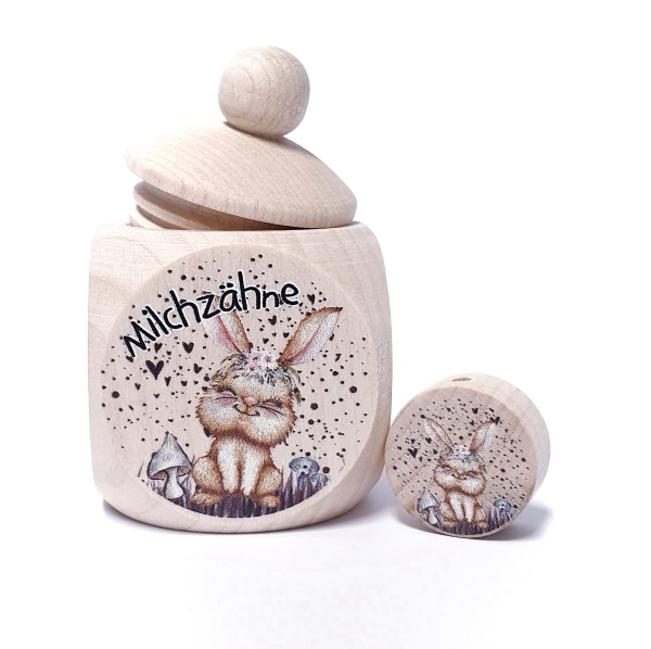 Hase Mädchen MZD + Scheibe
